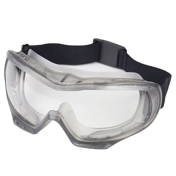 SureWerx™ Sellstrom® GM500 Series Safety Goggles, Gray/Black Body, Clear Lens, 1/Each