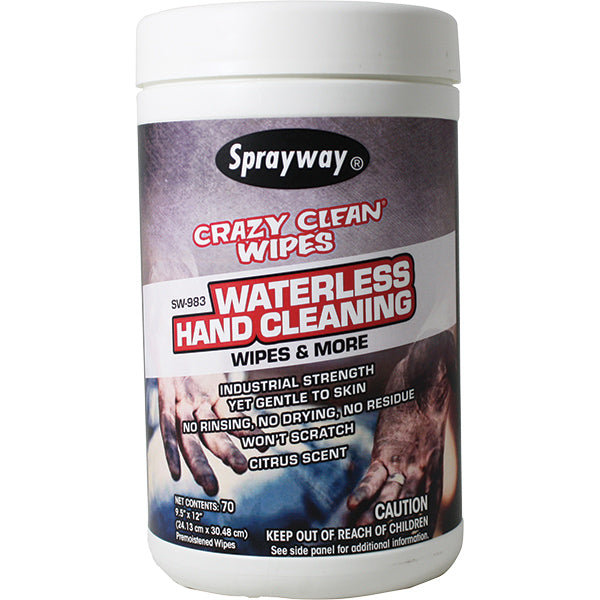 Sprayway® Crazy Clean Wipes