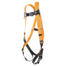 Honeywell Miller® Titan™ Non-Stretch Harness w/ Tongue Leg Buckles, Universal, Orange/Black, 1/Each