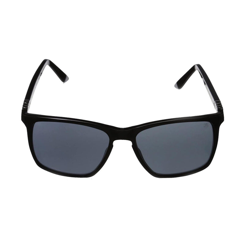 TAG Heuer 9383-104 Legend Black Square Grey Lens Men's Sunglasses
