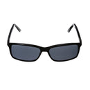 TAG Heuer 9381-104 Legend Shiny Black Square Grey Lens Men's Sunglasses