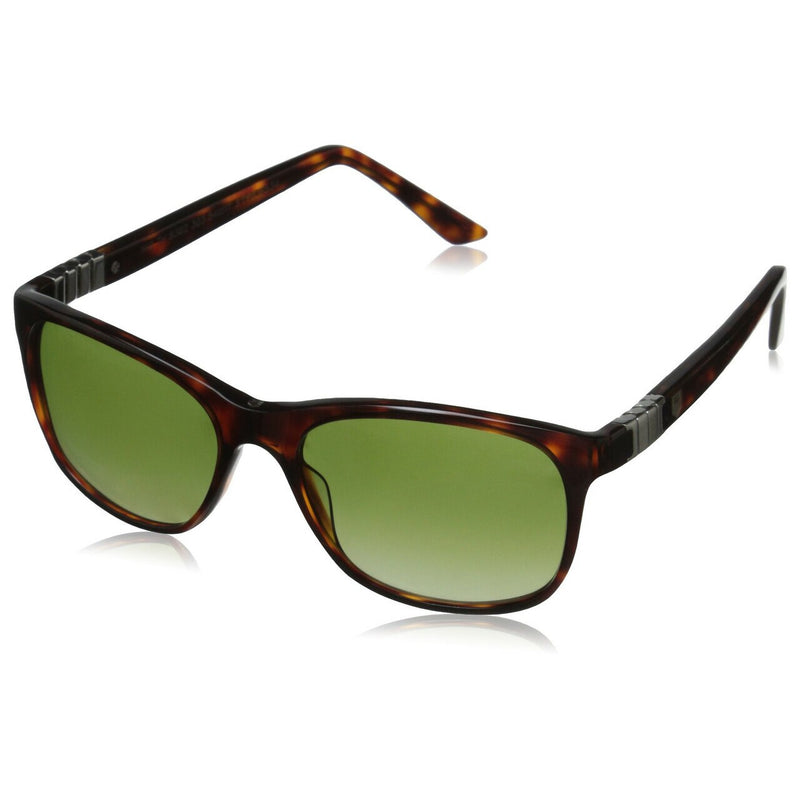 TAG Heuer 9382-303 Legend Green Polarized Lens Acetate Tortoise Brown Sunglasses