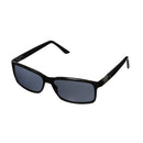 TAG Heuer 9381-104 Legend Shiny Black Square Grey Lens Men's Sunglasses