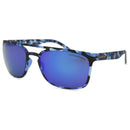 Technomarine Manta Ray TMEW006-04 Rectangular Frame Mirrored Lens Sunglasses - Blue