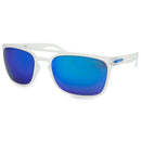 Technomarine Manta Ray TMEW006-08 Rectangular Translucent Frame Dark Blue Lens Sunglasses