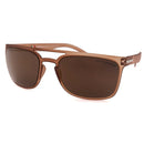 Technomarine Manta Ray TMEW006-13 Rectangular Frame Mirrored Lens Sunglasses - Brown / Taupe