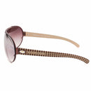 Technomarine Cruise Speedway Aviator TMEW007-06 Pilot Sunglasses - Brown / Grey