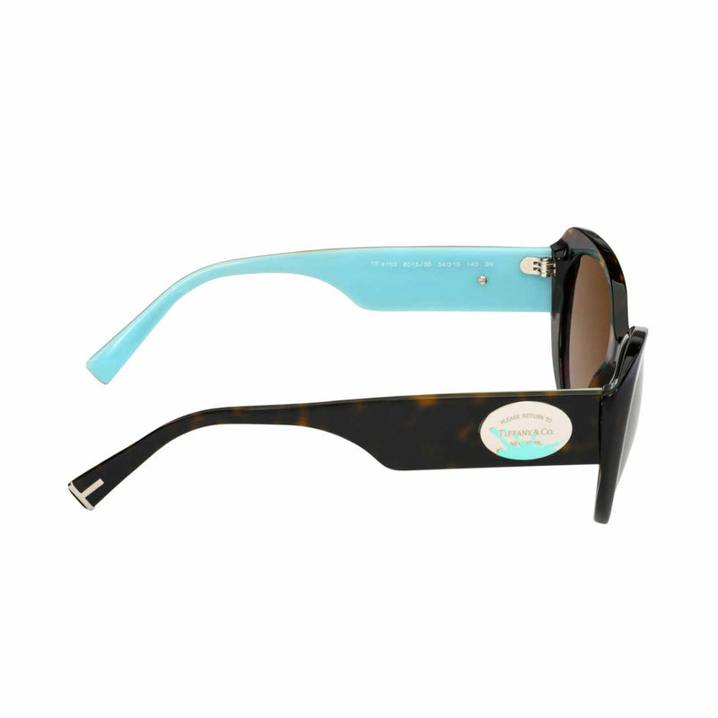 Tiffany & Co. TF4153-80153B Havana Butterfly Brown Gradient Lens Sunglasses
