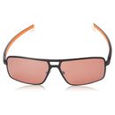 TAG Heuer 0987 204 Senna Racing Polarized Black Orange Full Rim Rectangular Sunglasses