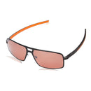 TAG Heuer 0987 204 Senna Racing Polarized Black Orange Full Rim Rectangular Sunglasses