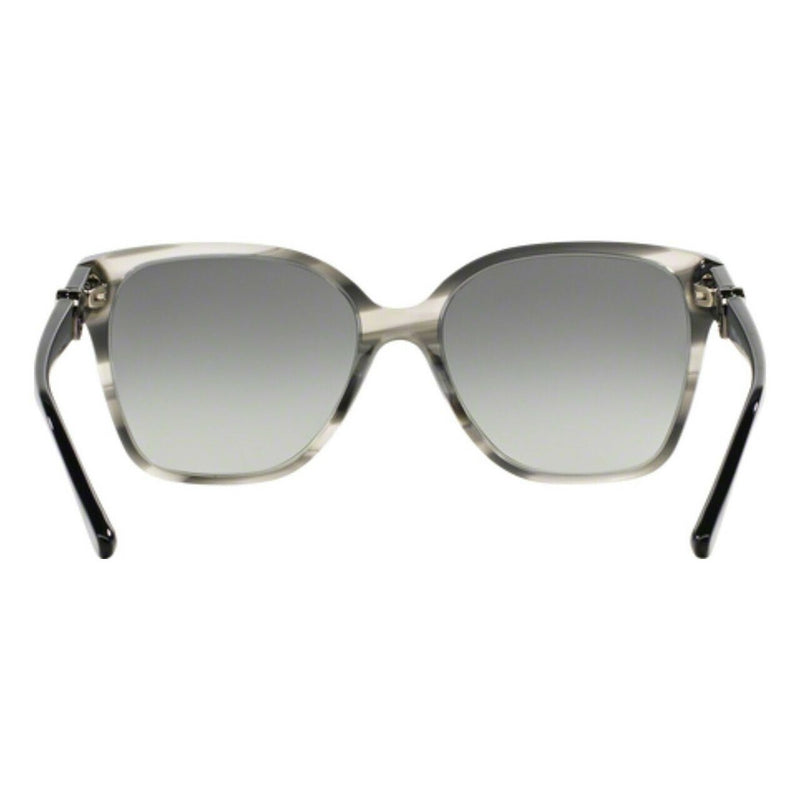 Giorgio Armani AR8061 520011 Striped Grey Full Rim Square Sunglasses Frames